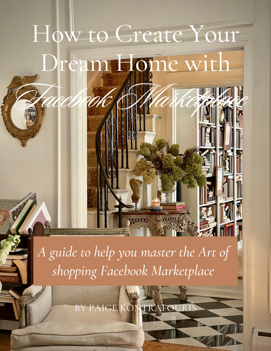 How to create your dream home with FB Marketplace  ebook